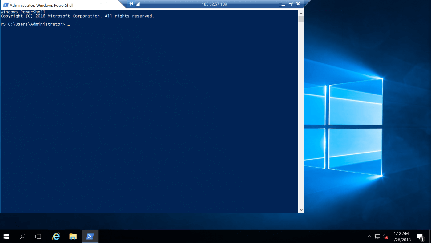 Install Chrome in Windows Server using Powershell