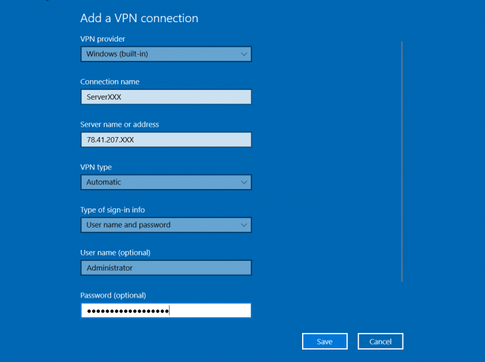 vpn server address list fast