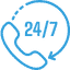 24/7 support
