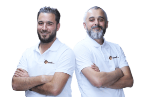 Yavuz and Musti from Snel.com Yavuz and Musti from Snel.com