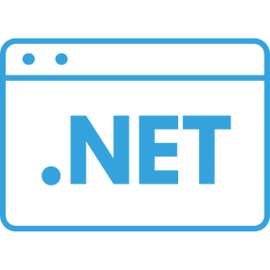 .net domein extensie icoon