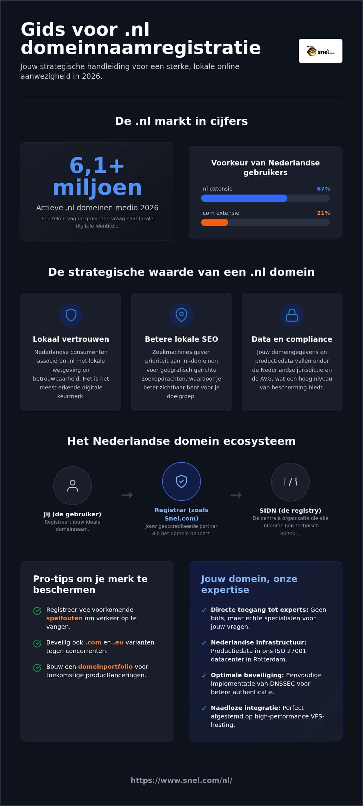 Nederlandse Domeinregistratie: Strategische Gids voor 2026