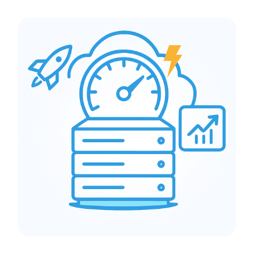 Pure Performance VPS – supersnel en krachtig This image was created with the help of DALL·E 2