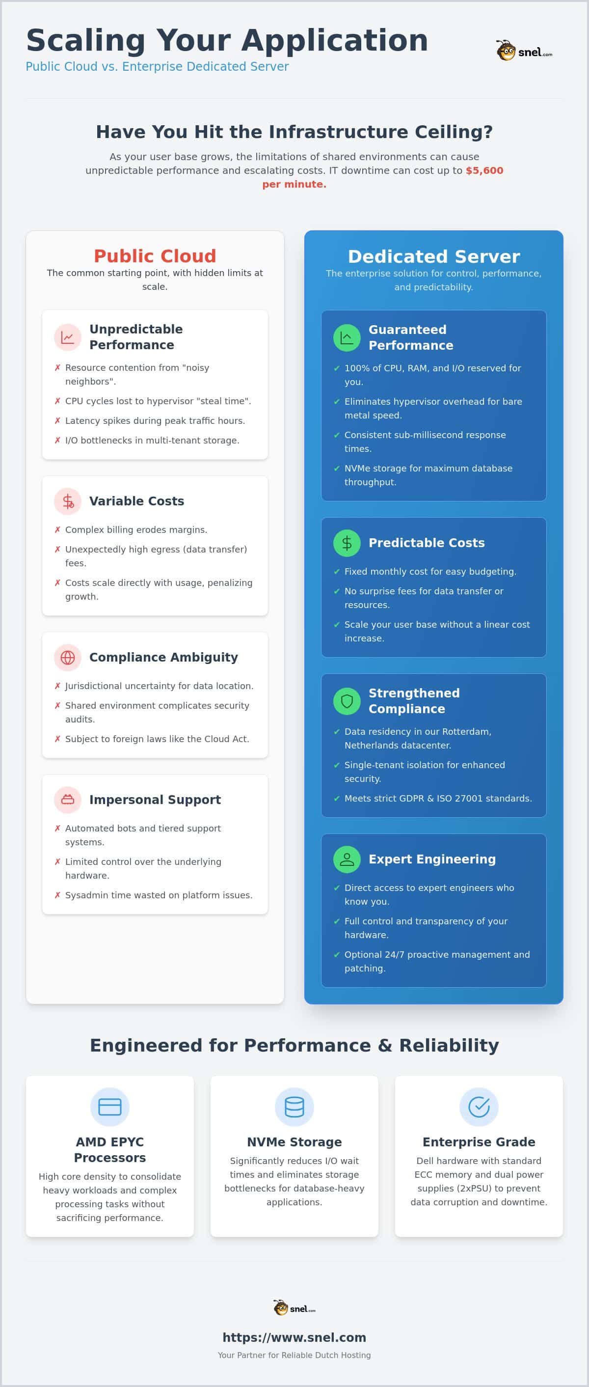 Scaling Enterprise Infrastructure: A Case Study on Dedicated Servers for Large-Scale Applications