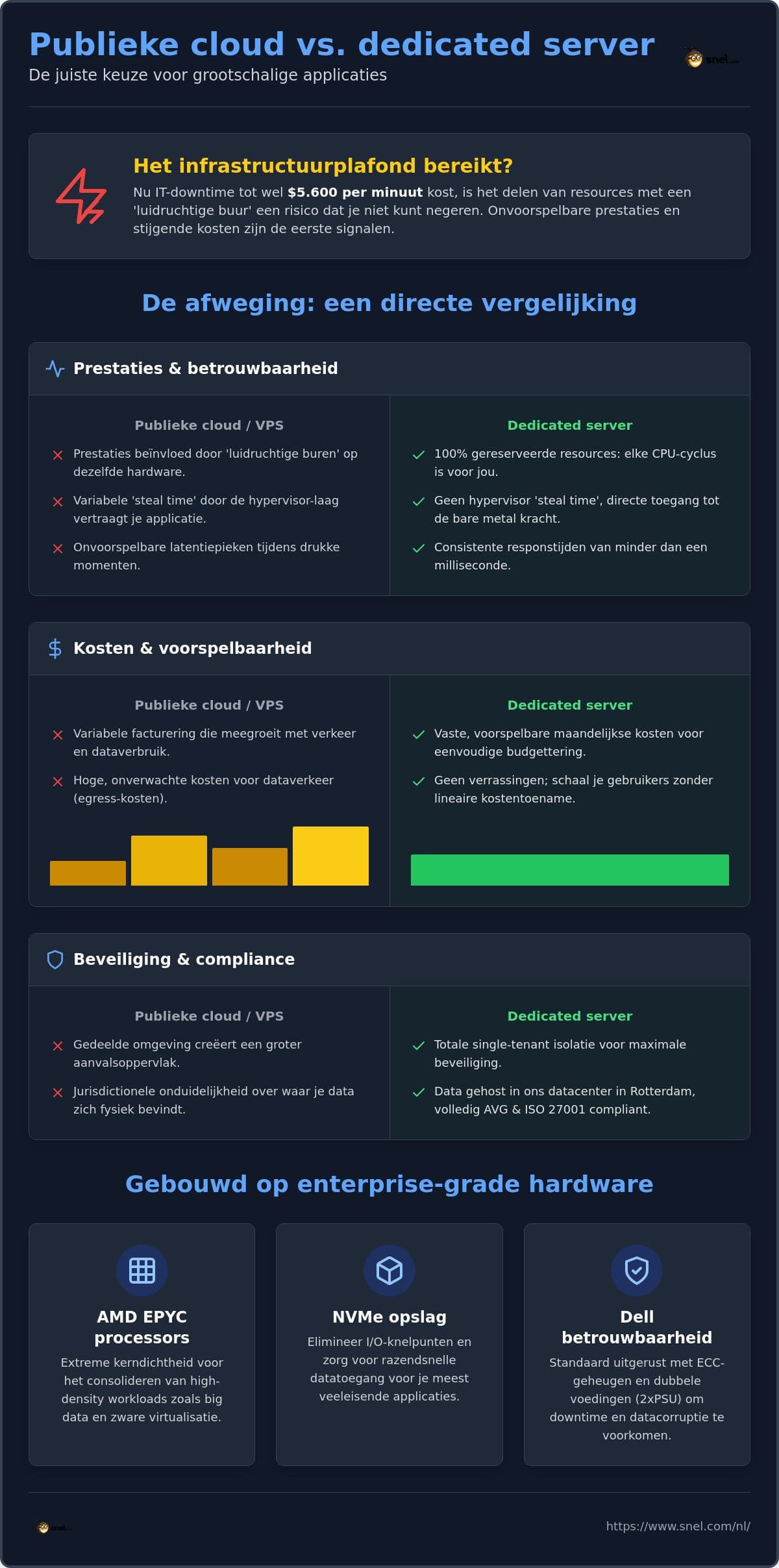 Schaalbare Enterprise Infrastructuur: Een Casestudie over Dedicated Servers voor Grootschalige Applicaties