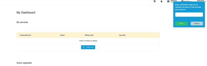  receive verification email 