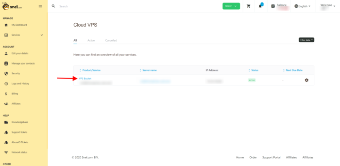 Select cloud vps