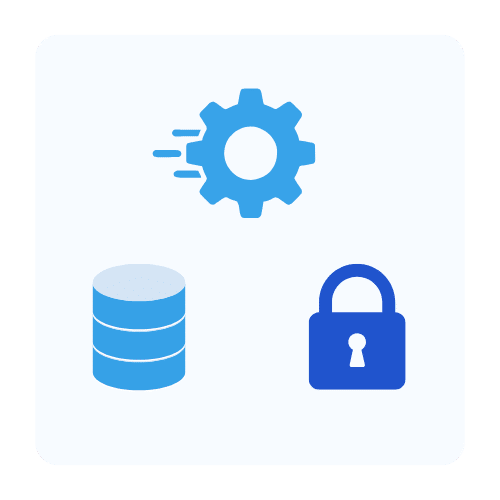 Snelheid, opslag en beveiliging — de kern van SQL Server Deze afbeelding is gecreëerd met behulp van DALL·E 2