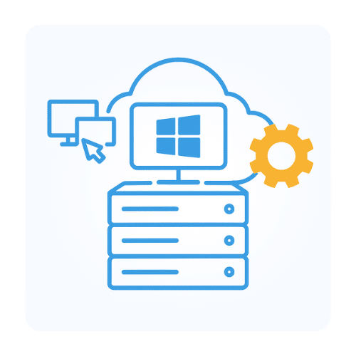 Windows VPS – snel, veilig en vertrouwd WIndows VPS Icoon - Snel.com