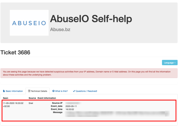 abuseio technical details abuseio technical details
