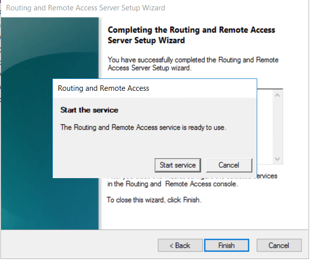 routing and remote access