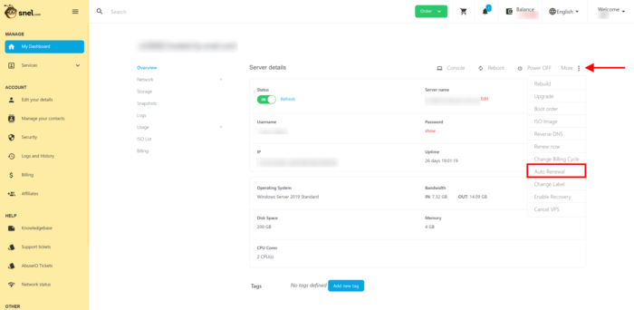 autorenew cloud vps