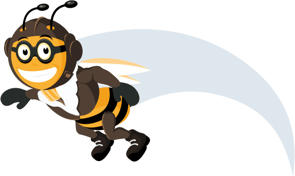bee-on-space