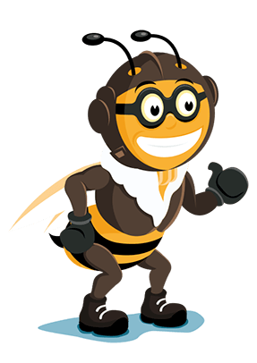 Bee thumbs up