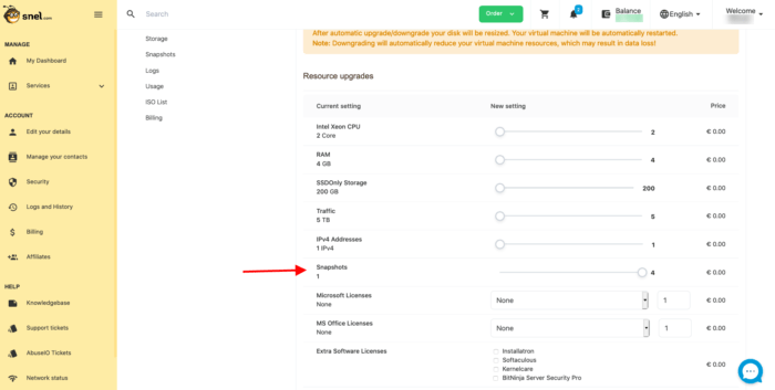 clientarea snapshot upgrade clientarea snapshot upgrade