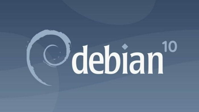 Debian 10 password recovery logo