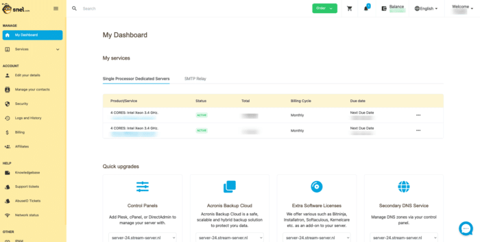 Assign additional IPv4 clientarea