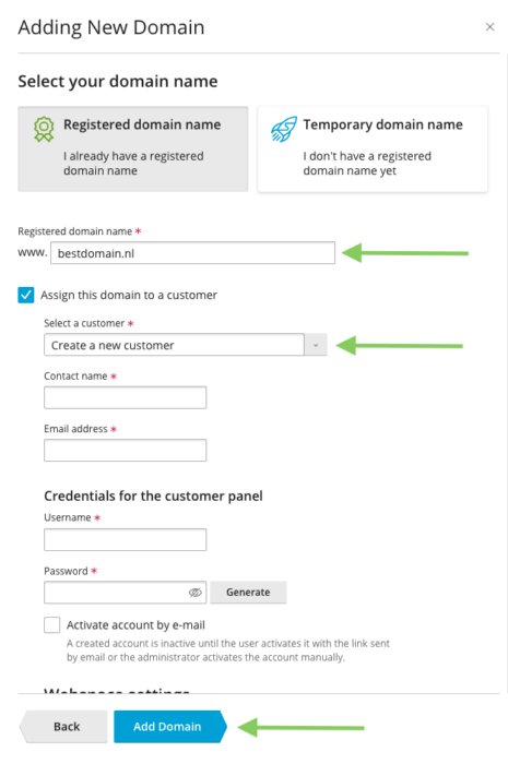 domein toevoegen screengrab 2