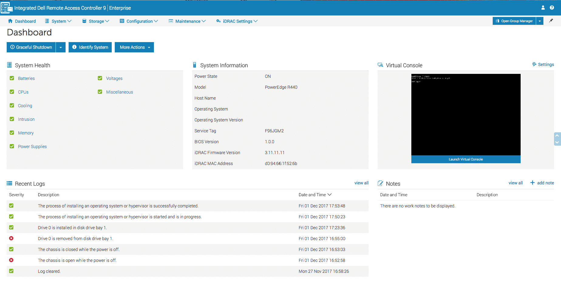idrac9dashboard idrac9dashboard