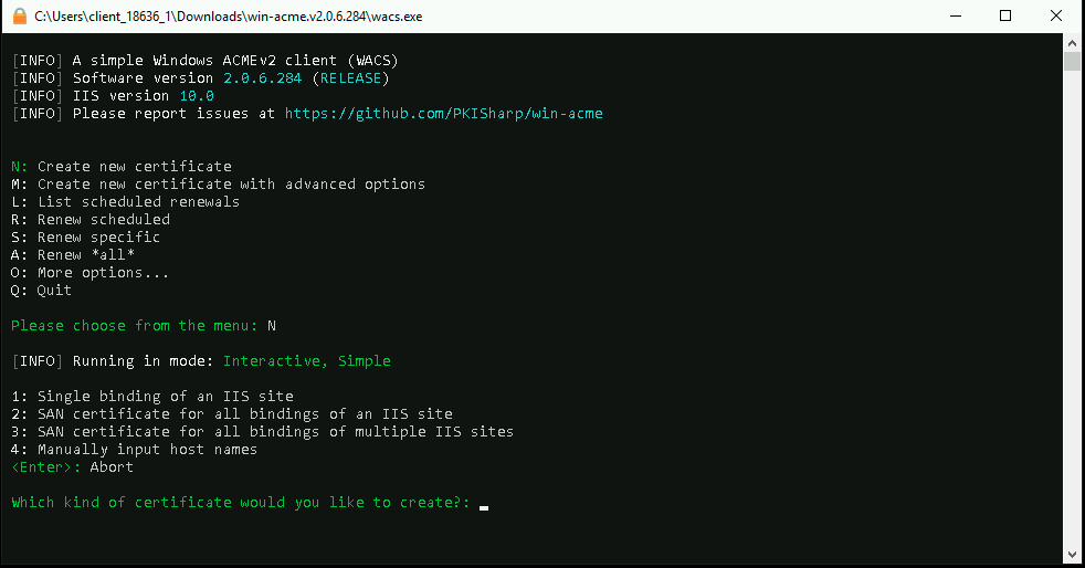 lets encrypt