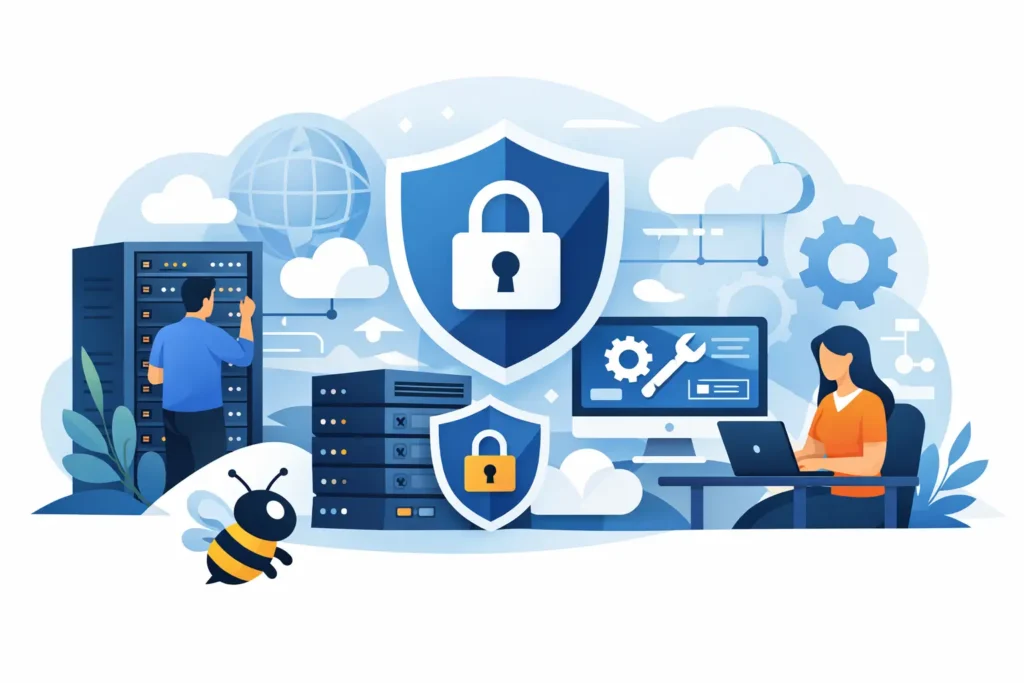 Managed dedicated server hosting kiezen