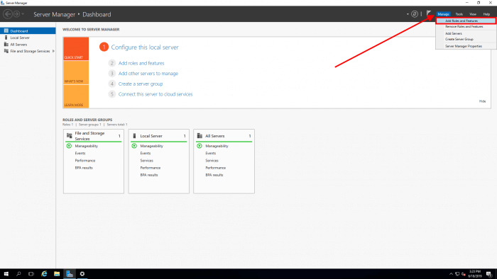 windows 2016 server manager windows 2016 server manager