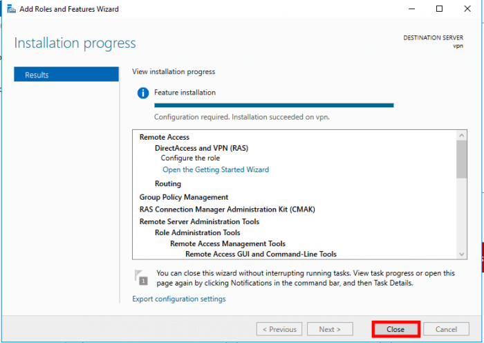 Windows Server 2016 finished Windows Server 2016 finished