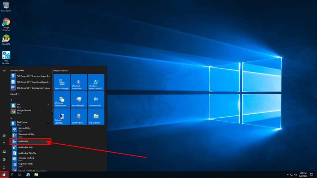 Configure SMTP relay on Windows Server 2019 with Plesk