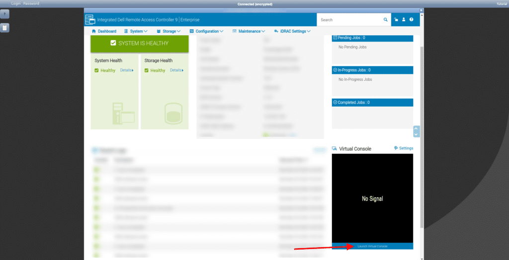 How to use KVM (iDRAC) on Dell servers