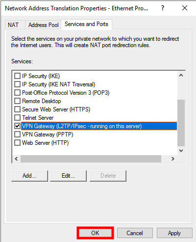 windows server 2016 nat properties windows server 2016 nat properties
