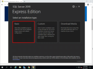 How to install MSSQL Express on Windows Server 2019 | Snel.com