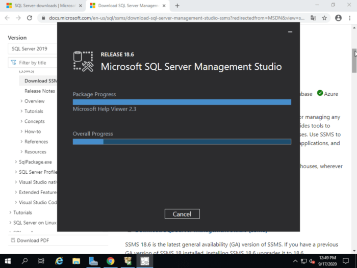 microsoft sql management studio download