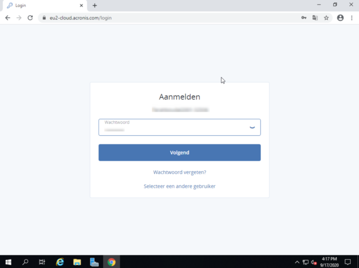 Cloud Acronis Log in Cloud Acronis Log in