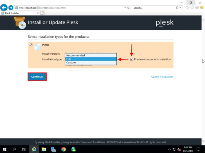 Plesk Installer Versions Plesk Installer Versions