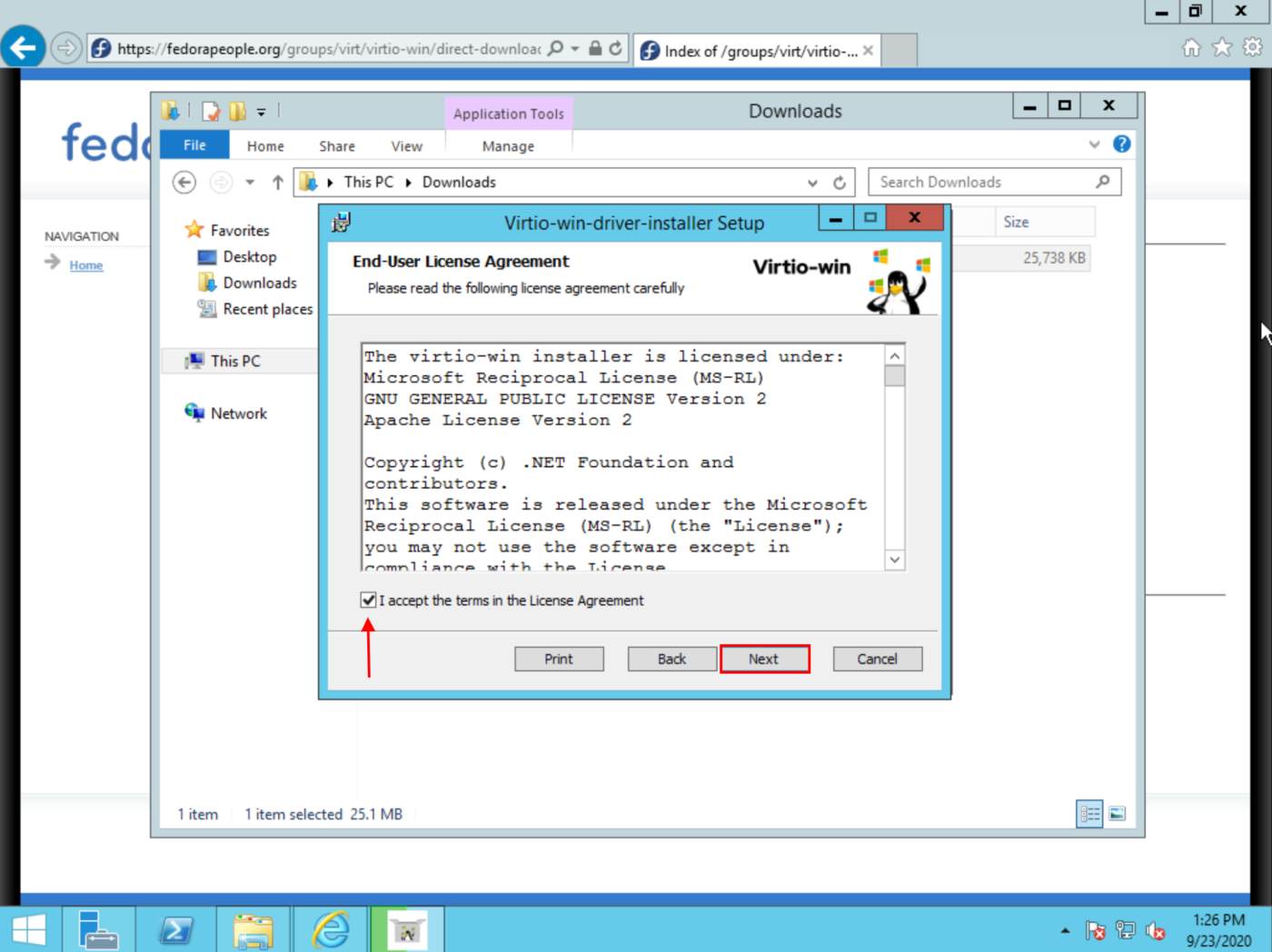 How to install VirtIO drivers for Windows Server 2012 | Snel.com