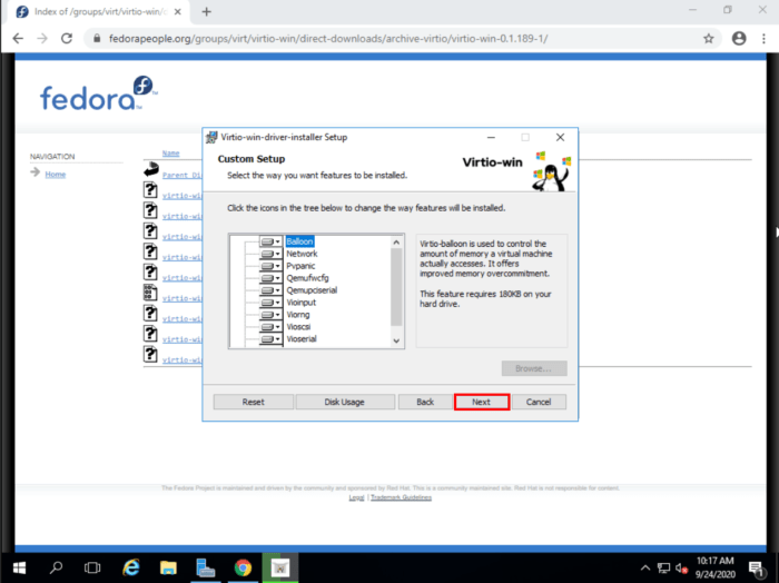 WS2016 Virtio Win Feature List WS2016 Virtio Win Feature List