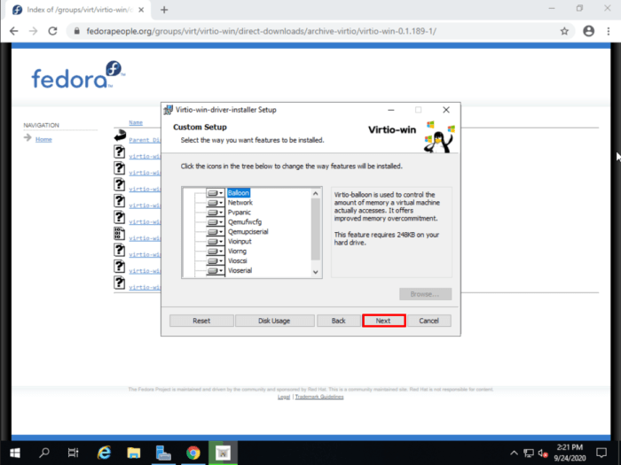 Virtio Installer-4