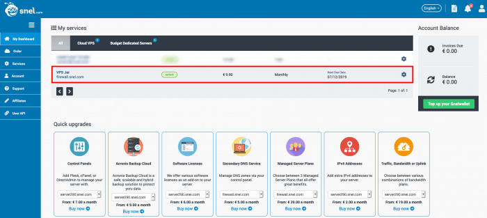 clientarea dashboard en-clientarea-dash