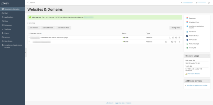 Let's Encrypt SSL set up
