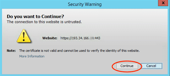 security-warning