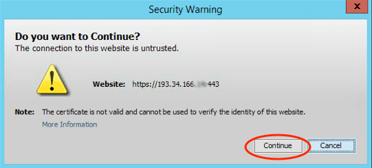 Java warning Java warning