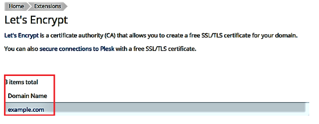 select domain select domain