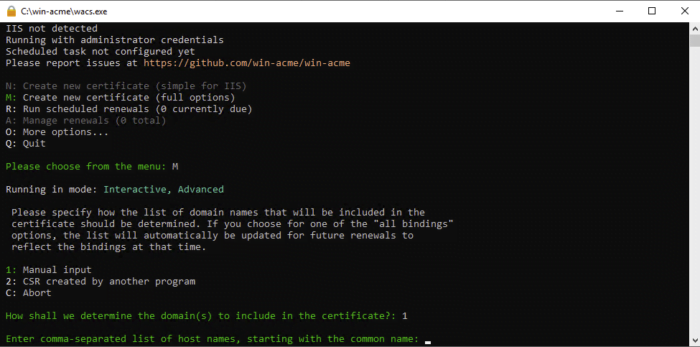 win-acme 1 win-acme 1